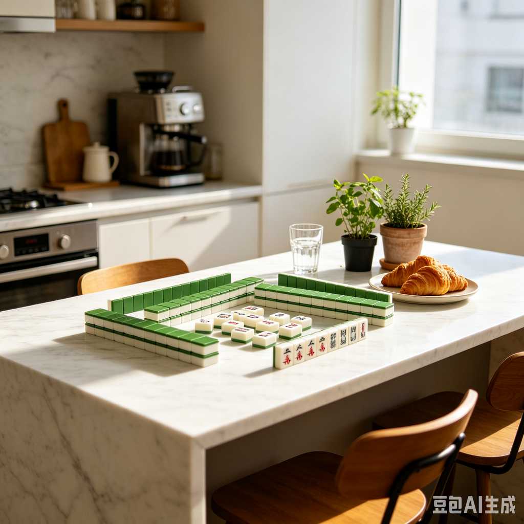 luxury minimalist mahjong set