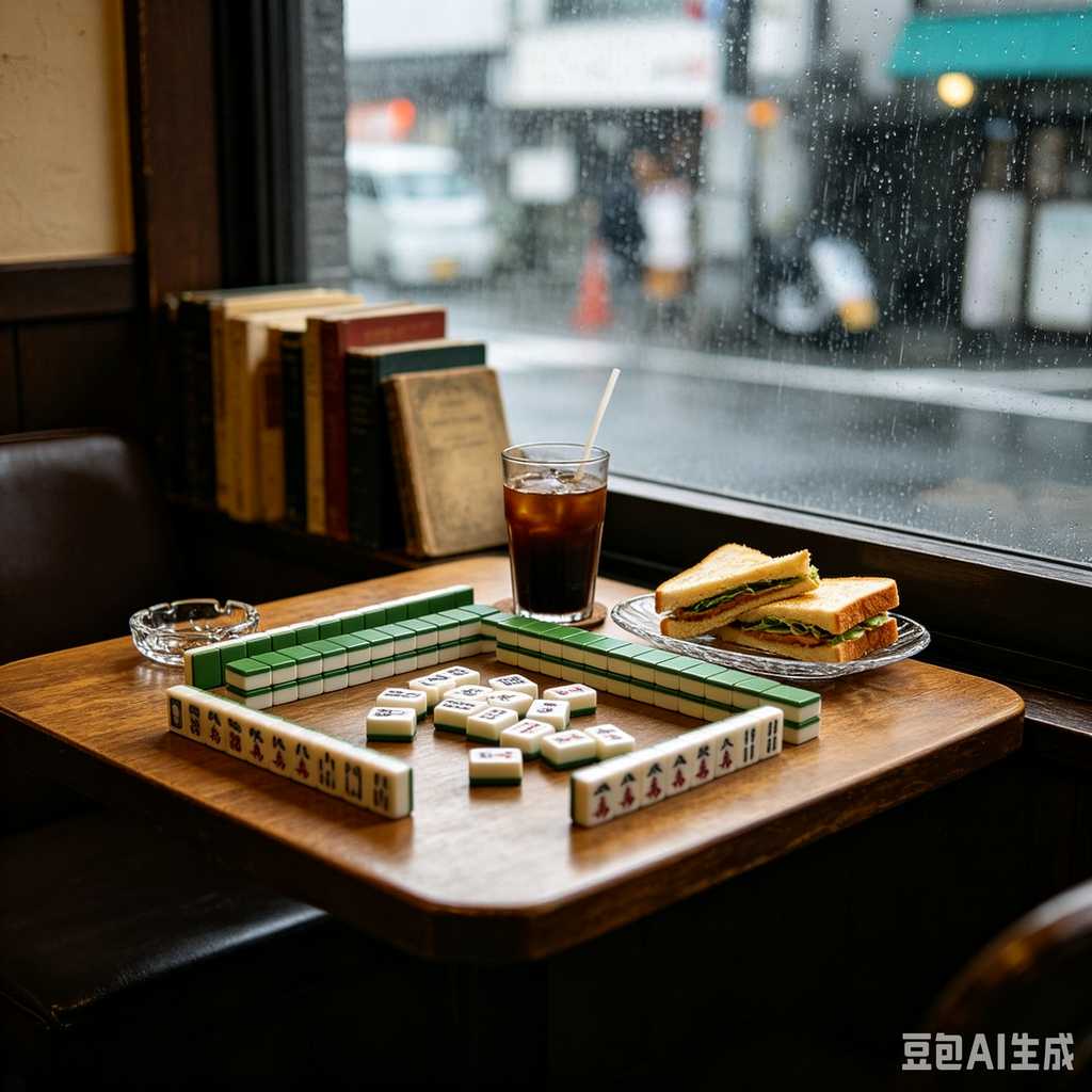 light mahjong set for easy carry