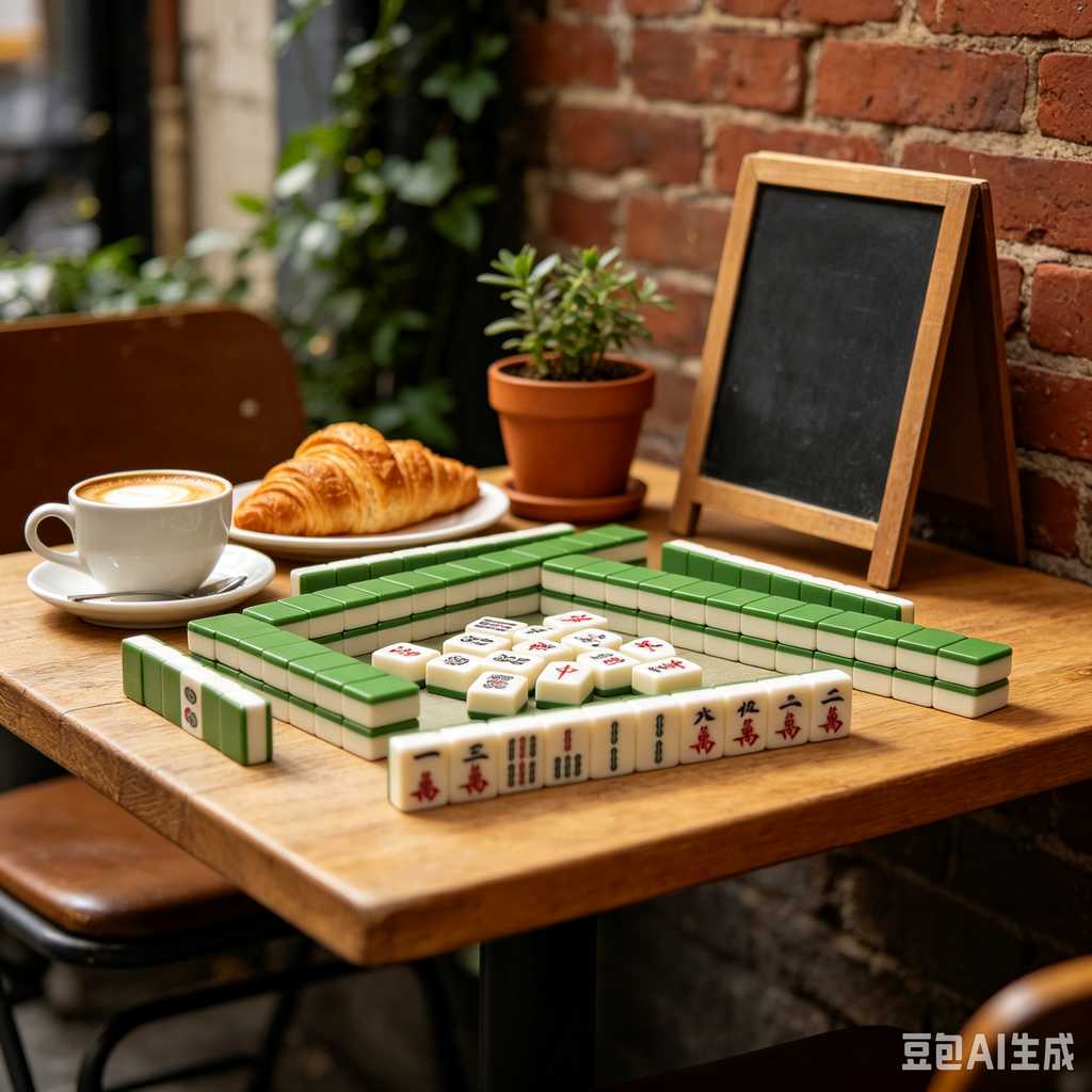 camping leisure mahjong set