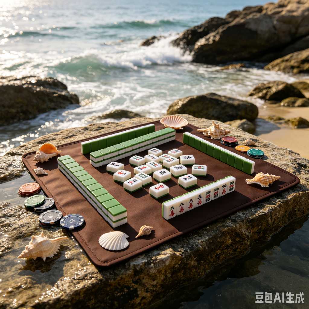 camping mahjong game set